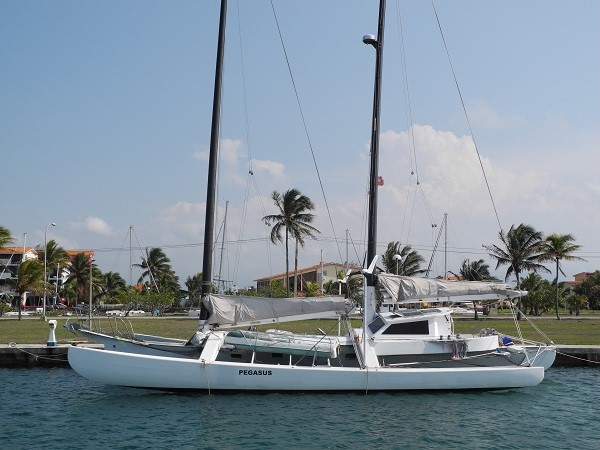 Used Sail Trimaran for Sale 1986 Trimaran Boat Highlights